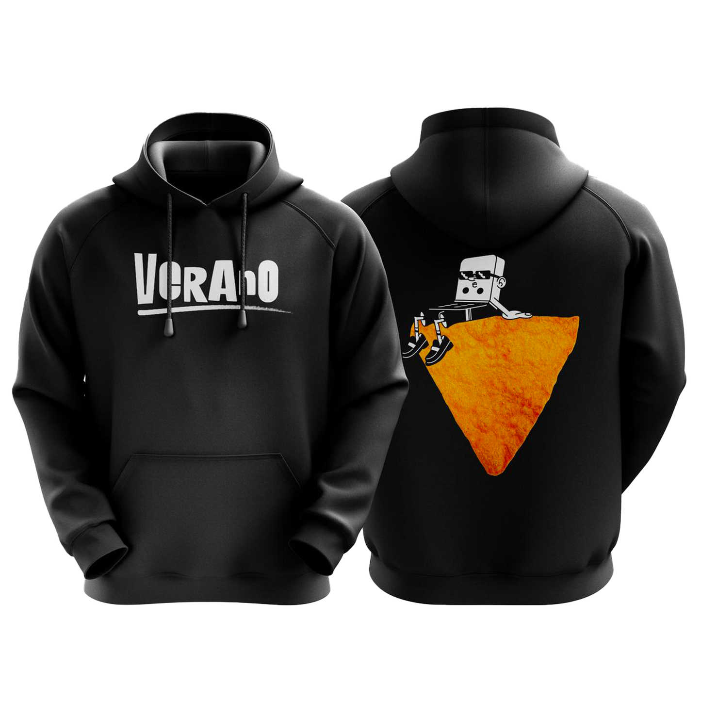 Hoodie noir + Vinyle