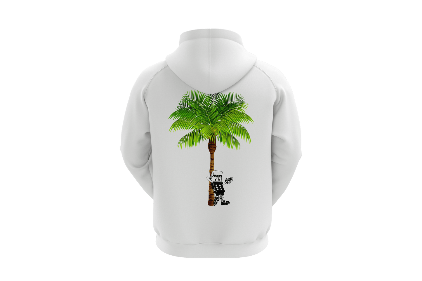 Hoodie blanc + Vinyle