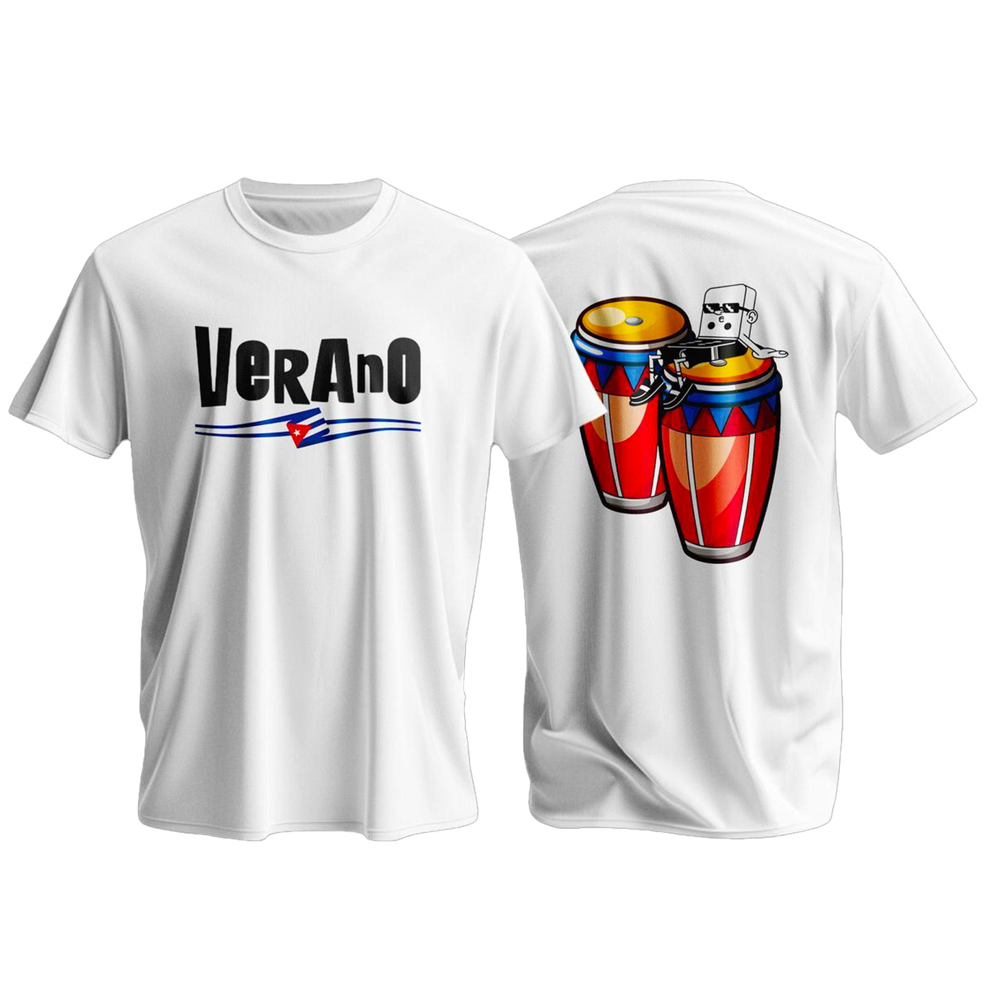 Tee-shirt blanc + Vinyle