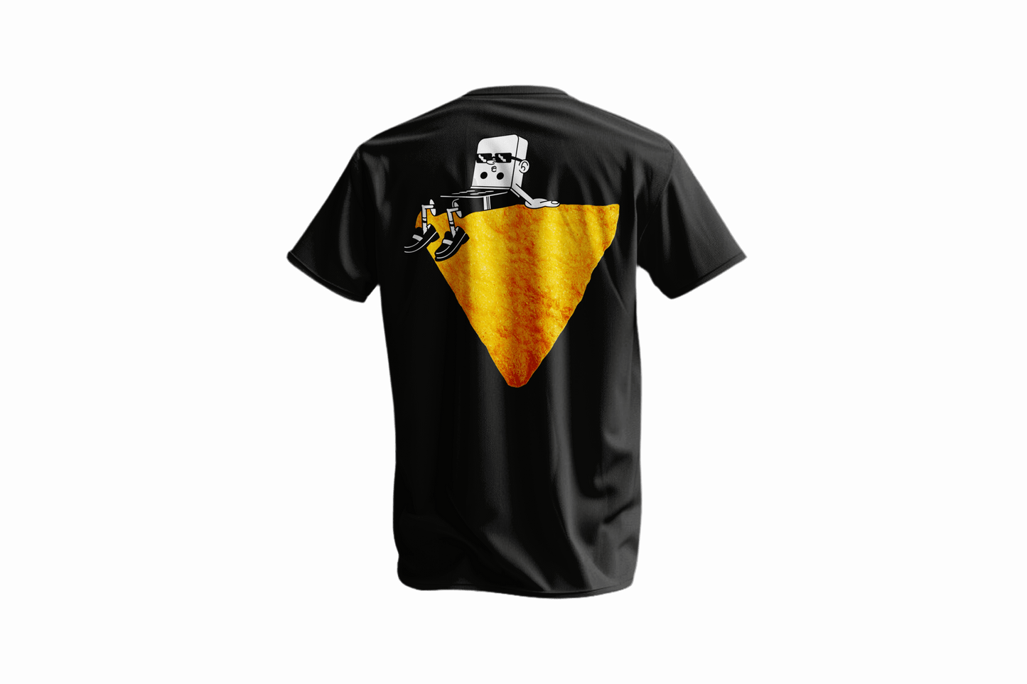 Tee shirt noir + Vinyle